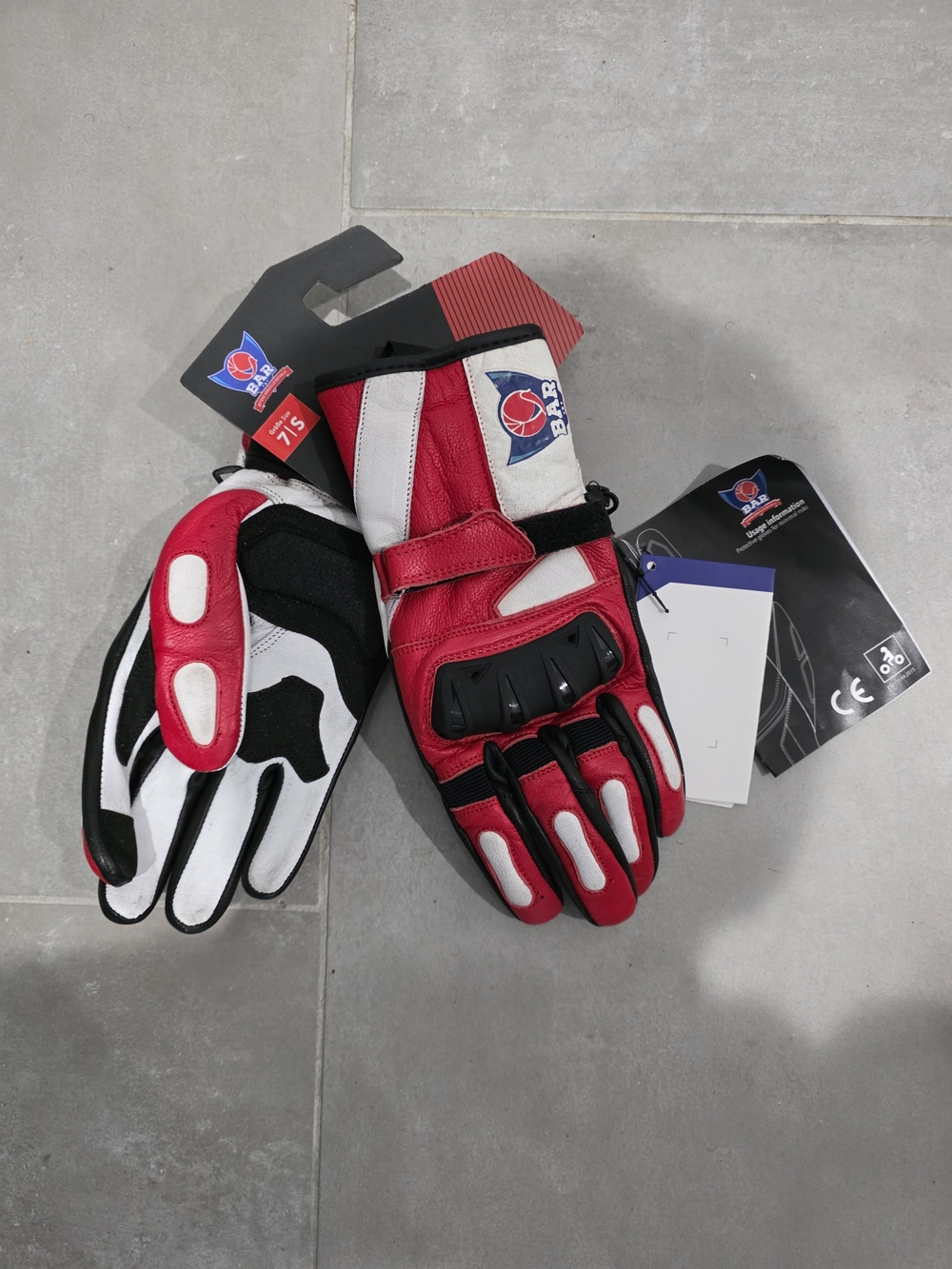 BAR Polaris - Men's Leather Gloves | Reinforced Heel & Hard Brass Knuckle Protec